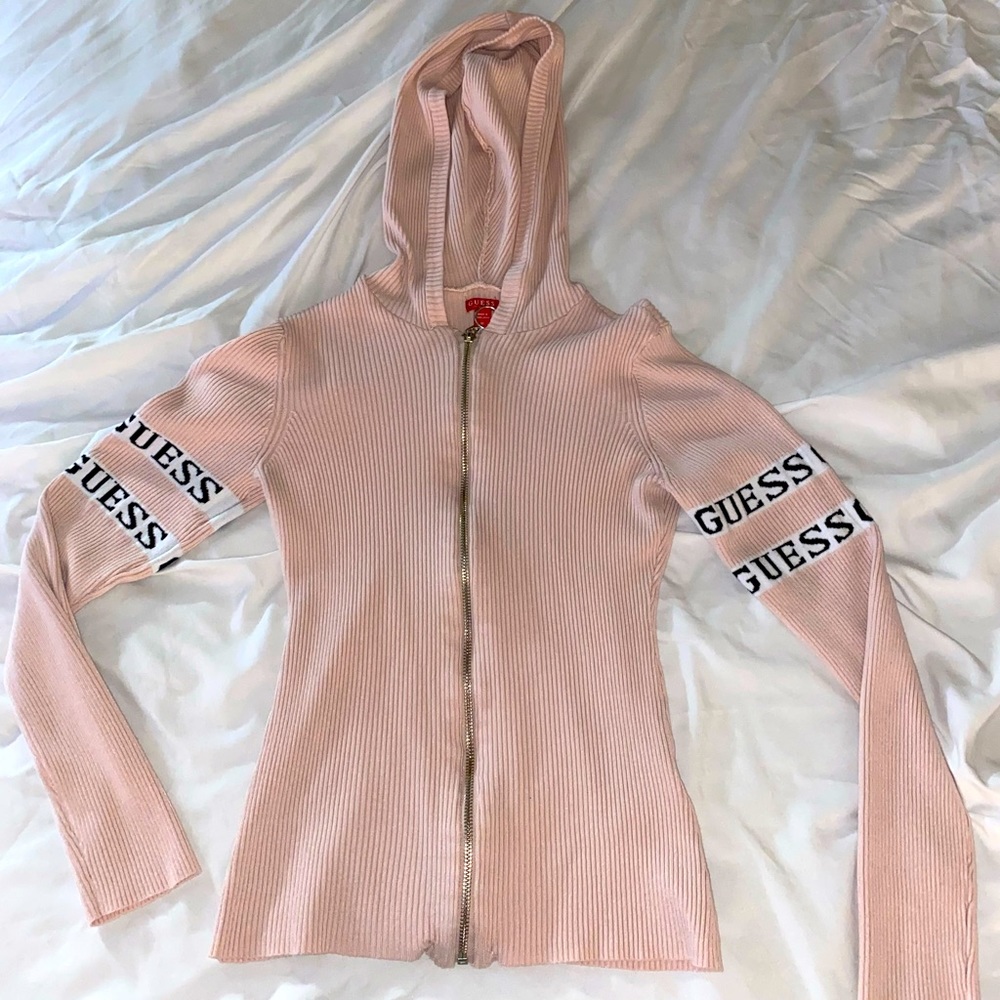 Guess Form-Fitted Zip up